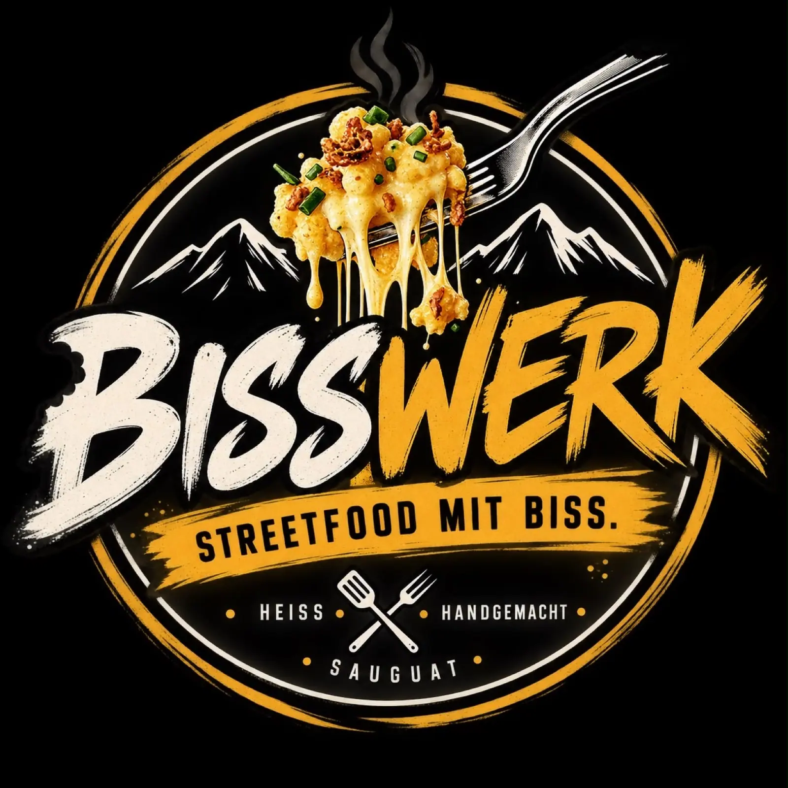 Bisswerk Logo – Streetfood mit Biss